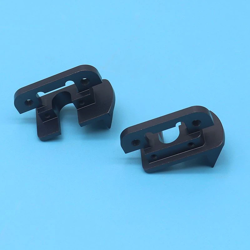 Parti del volante Sim Racing in alluminio anodizzato lavorato a CNC